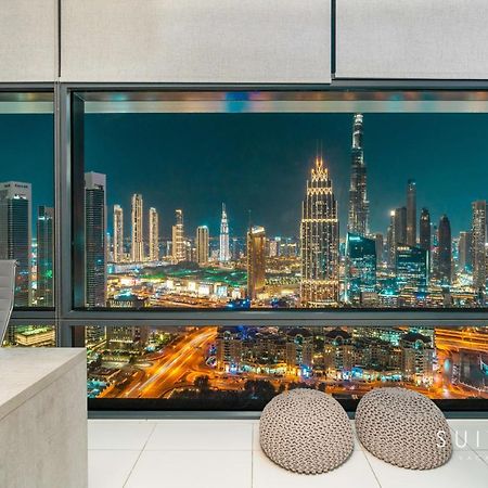 Breathtaking Panoramic Burj Khalifa Skyline View Suite Дубай Экстерьер фото